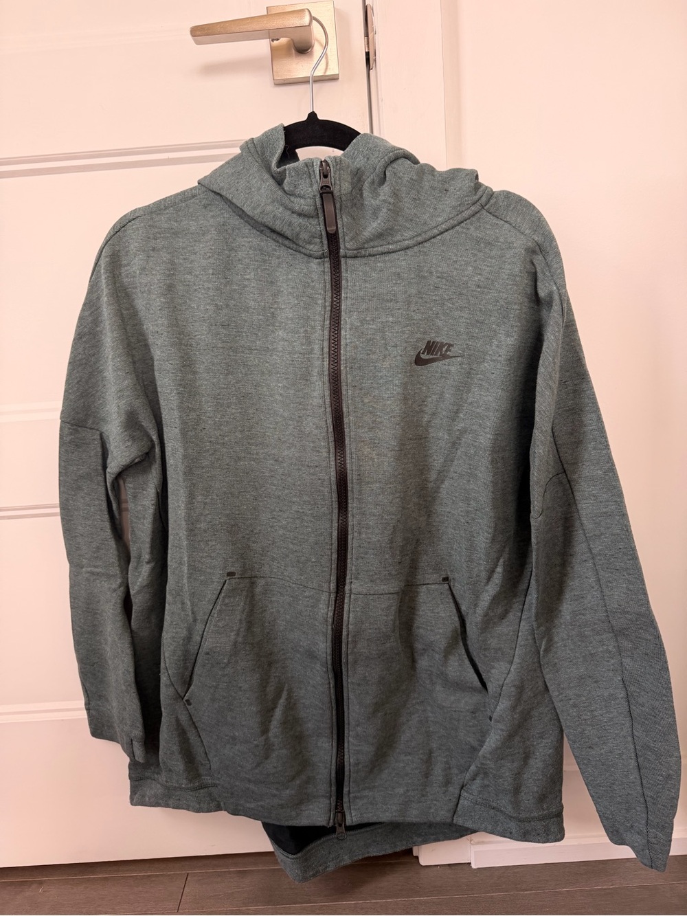 Nike Full-Zip Sportswear Tech Windrunner Jacket - Mica Green/Blue